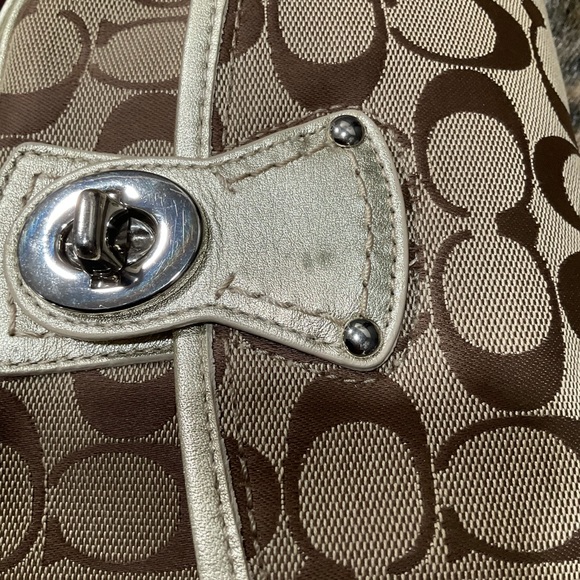 COACH PENNY FLAP TURN LOCK MINI BAG - Picture 4 of 9